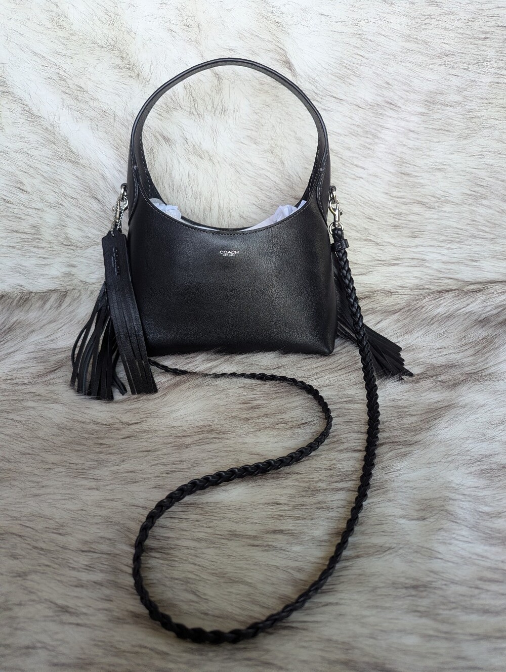 Coach Brooklyn Fringe Shoulder Bag 23